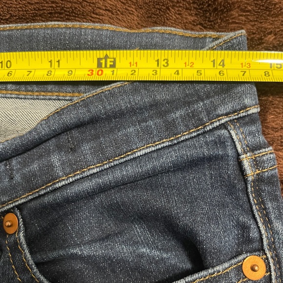 Madewell Jeans Size 28 Blue Skinny Skinny Dark Wash Denim Bottoms - Picture 6 of 8